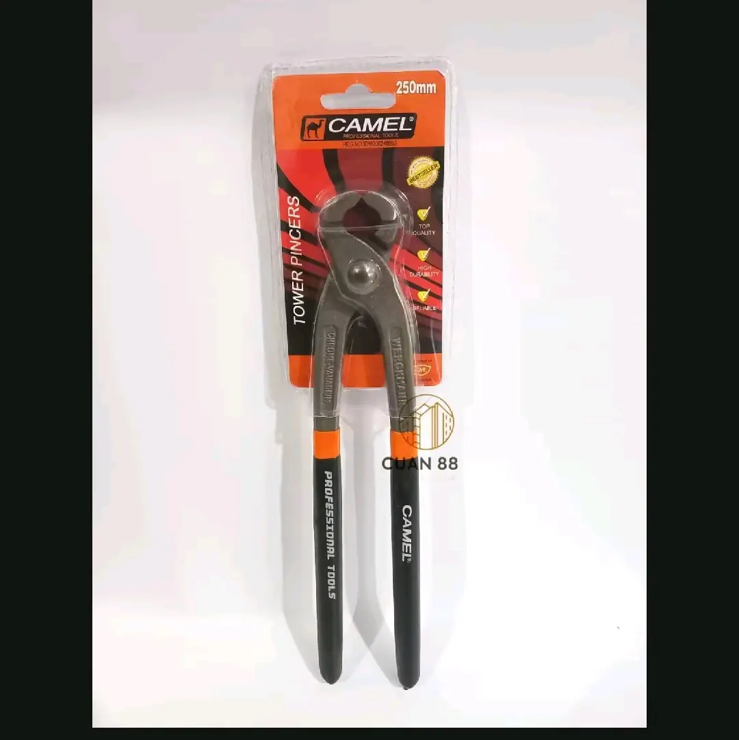 Tang Gegep CAMEL 9 inch Karet Gagang Kuat Potong Kawat Bendrat