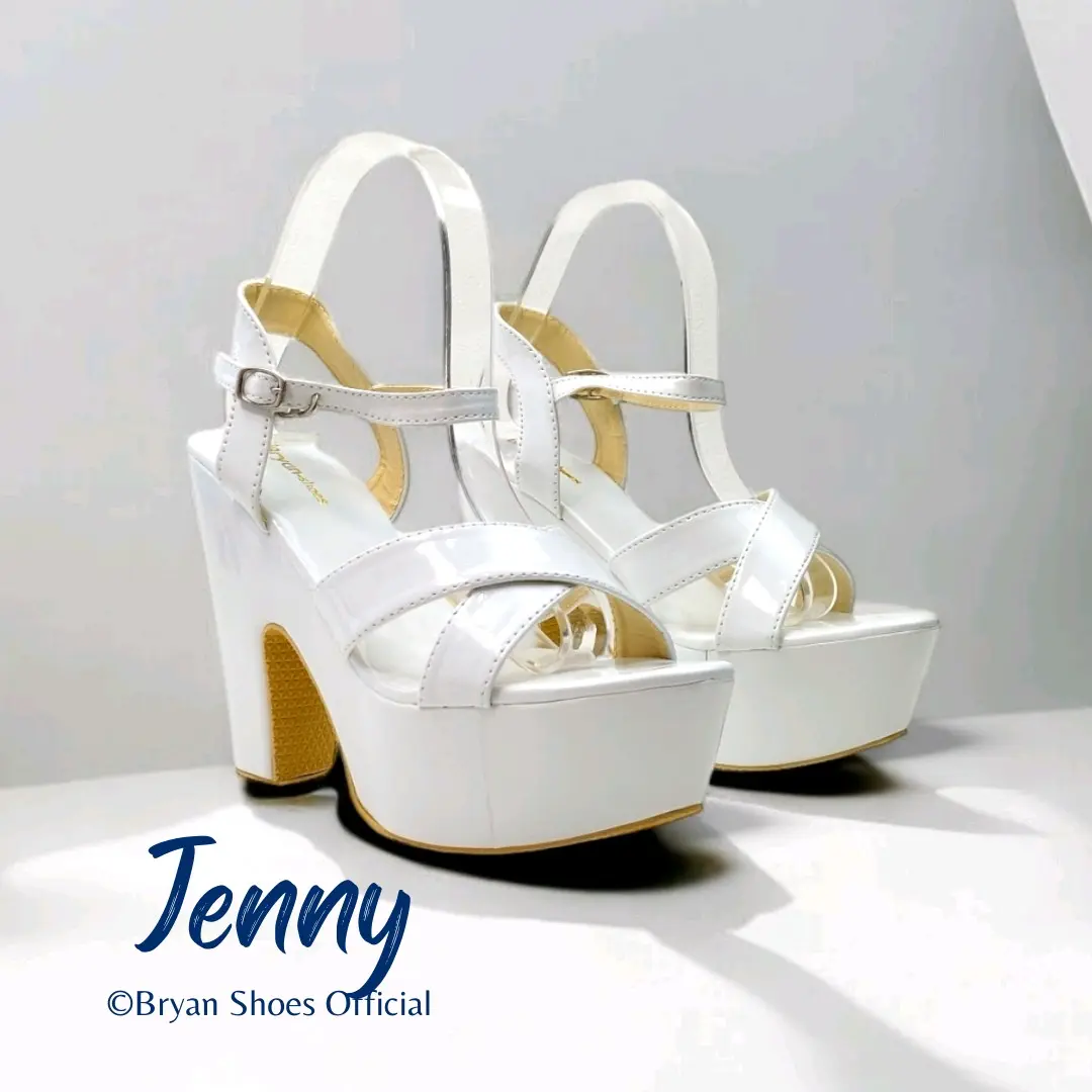 JENNY 12CM GLOSSY WHITE