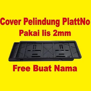 Cover dengan model segilima piramid pluss emblem