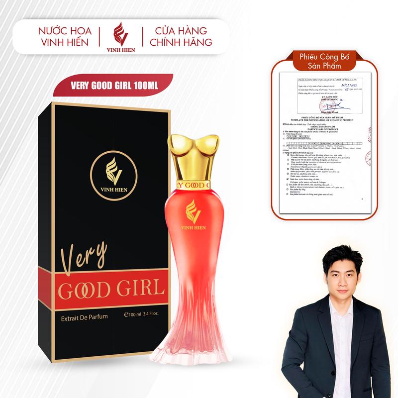 Nước Hoa Nữ VERY GOOD GIRL 100ml ( Extrait De Parfum ) - V VINH HIEN - xịt thơm cosmetic
