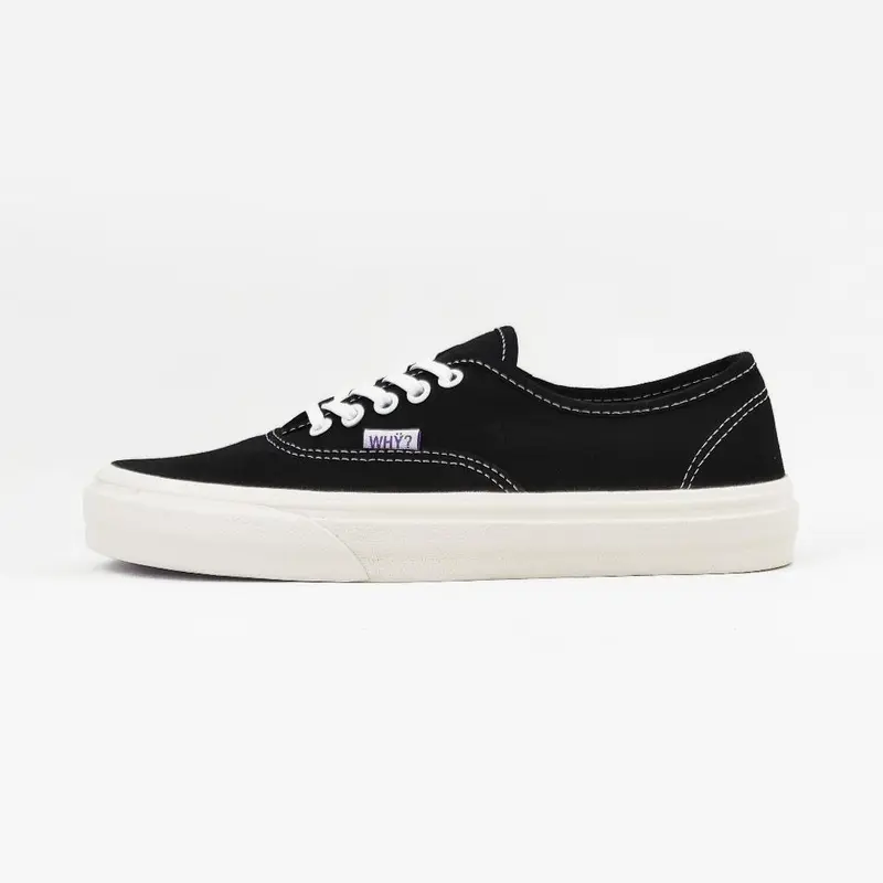 Why Footwear 36 - 45 Otentik Sambo Black White Og - Sepatu Sneakers Casual Pria Wanita 6