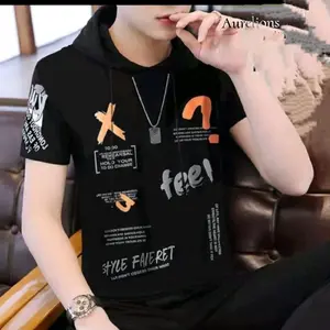 A - Hoodie Lengan Pendek Fell Distro / Kaos Murah / Kaos Korean / Kaos Terbaru / Kaos Distro / Kaos Grosir / Kaos Hoodie / Hoodie Kaos / Hoodie Murah / Hoodie Baru / T-Shirt / Kaos Dalam / Kaos Luar / Kaos Casual / Kaos Formal / Kaos Adem Baju Pria Nyaman