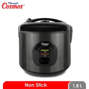 Cosmos CRJ3301N Rice Cooker / Magic Com 1.8 Liter 3 in 1 Bonus Gelas Ukur dan Sendok Nasi