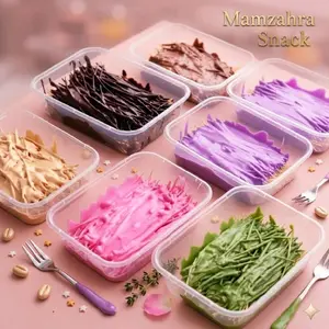 Mie Lidi Ijuk Lumer varian topping kemasan 500ml Food lidian Coklat Strawberry Cemilan