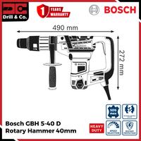 Gambar Bosch GBH 5-40 D Rotary Hammer / Mesin Bor Bobok Beton SDS Max dari Drill&Co Kota Administrasi Jakarta Barat 3 Tokopedia