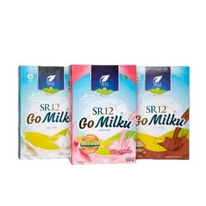 Susu Kambing Etawa Bubuk SR12 Go Milku Untuk Pernapasan tanpa Gula Tambahan