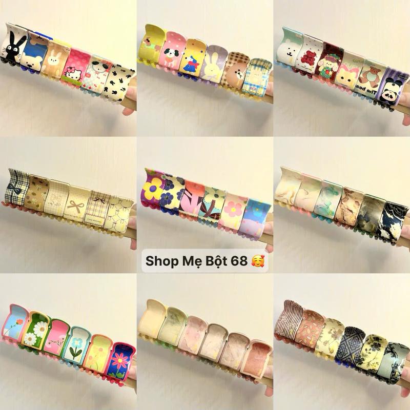   Mua 1 Sét Tặng 1 Cây  Sỉ Sét 6 Cây Kẹp Tóc 5 Răng Honey Nhiều Mẫu Đẹp 