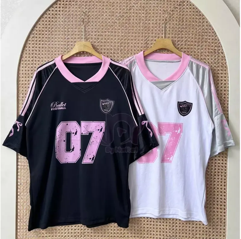 [SIZE XL ONLY] Atasan Wanita Pita Jersey Coquette 07 Nuritari - Bahan Adem Oversize - Baju, Polos Oblong 7
