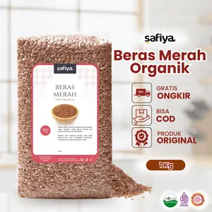 Safiya Beras Merah 1 Kg Beras Organik Premium