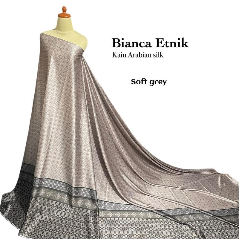 BIANCA ETNIK ARABIAN SILK | KAIN METERAN MOTIF | COD | HARGA SETENGAH METER 3