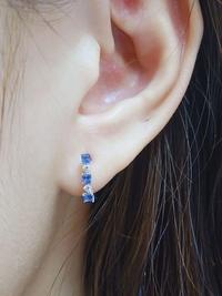 Gambar Anting Berlian Batu Blue Sapphire - Belva Jewellery - BAERLP02008 dari Belva Jewellery Online Kota Administrasi Jakarta Barat 3 Tokopedia