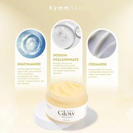 [Day Cream Tone Up Instan UV Protector]Kymm Skin Perfect Glow Day Cream 0