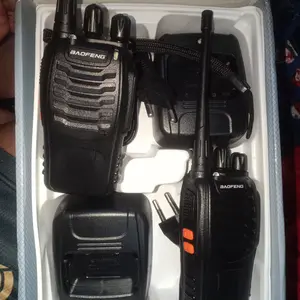 HT Baofeng BF 888S/ Baofeng Handy Talky Radio HT/ Antena Radio HT Baofeng 888S/ Radio HT Walkie Talkie Walky/ Handy Talky Baofeng Satu Pasang Murah - Hitam Single Unit