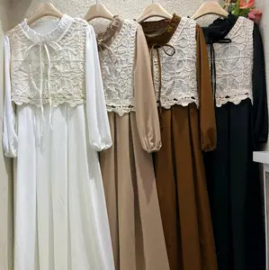 jennie dress gamis korean style gamis vest gamis lebaran outfit ramadhan 2025 Wanita Mewah Remaja Dewasa Muslim