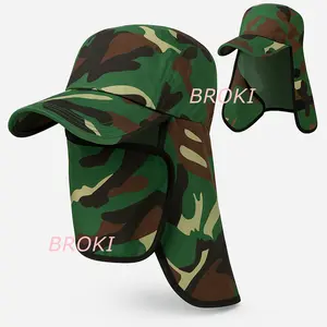 topi jepang anti panas masker untuk dewasa Topi Kebun / Topi Proyek / Topi Pancing