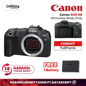 Canon EOS R8 Body Only Kamera Mirrorless FullFrame Garansi Resmi
