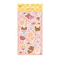 Gambar Capricorn Design Sticker Pack Label Motif Bear STR 001 dari Capricorn Design Kota Tangerang Selatan 1 Tokopedia