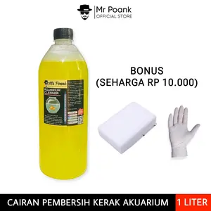 Obat Cairan Pembersih Jamur dan Kerak Aquarium akuarium Paling Ampuh Mr Poank Bergaransi