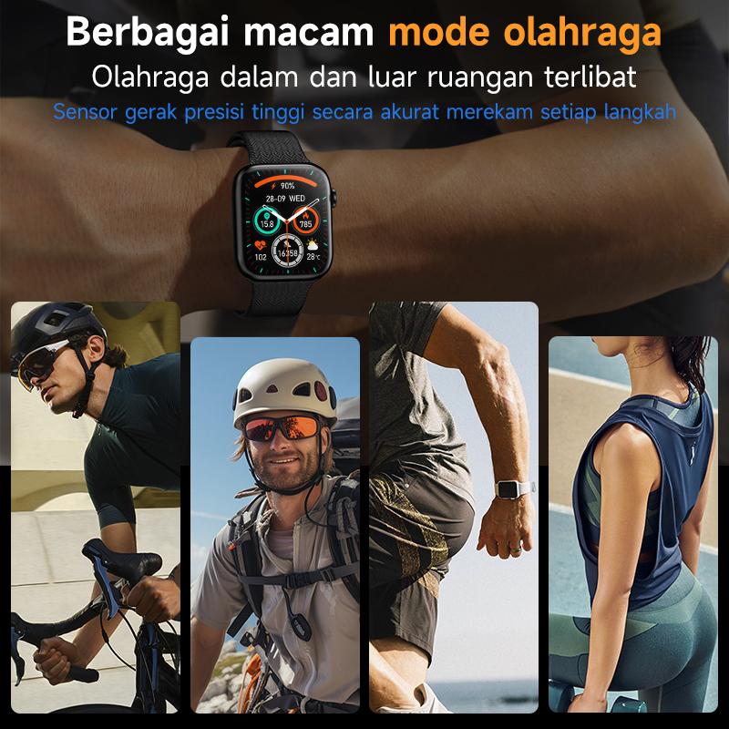 Product Introduction of AmazeFan Smartwatch S40 pro Jam Tangan Cocok untuk berbagai situasi seperti mode, olahraga, santai, belajar, dan lainnya. Memiliki berbagai fungsi seperti mengukur denyut jantung, menerima dan membuat panggilan, fitness, dan lainnya.【Garansi satu tahun】 23