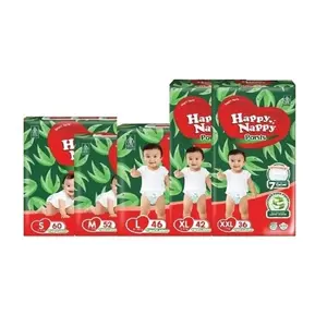 Popok Celana Happy Nappy Smart Pants JUMBO S60,M52,L46,XL42 - Bayi - Diaper