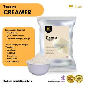 Krimer Reguler (Penambah Rasa Creamy) Bubuk Krimer Creamer Powder Cocok untuk berbagai Olahan