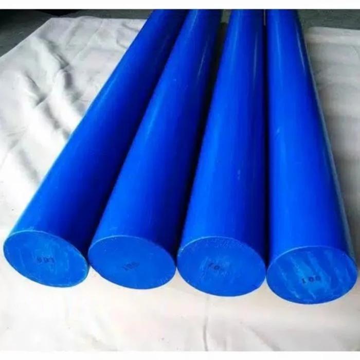 Nylon MC Blue Rod 30mm x 100cm - Nilon Biru Batangan