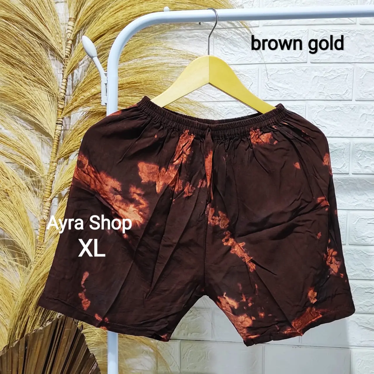 celana pendek polos/celana pendek bali wanita/celana pendek jumbo/celana pendek polos/celana pendek tie dye/celana pendek rayon/celana pendek bali wanita jumbo xxl/celana pendek santai Rayon Dewasa Motif Karet