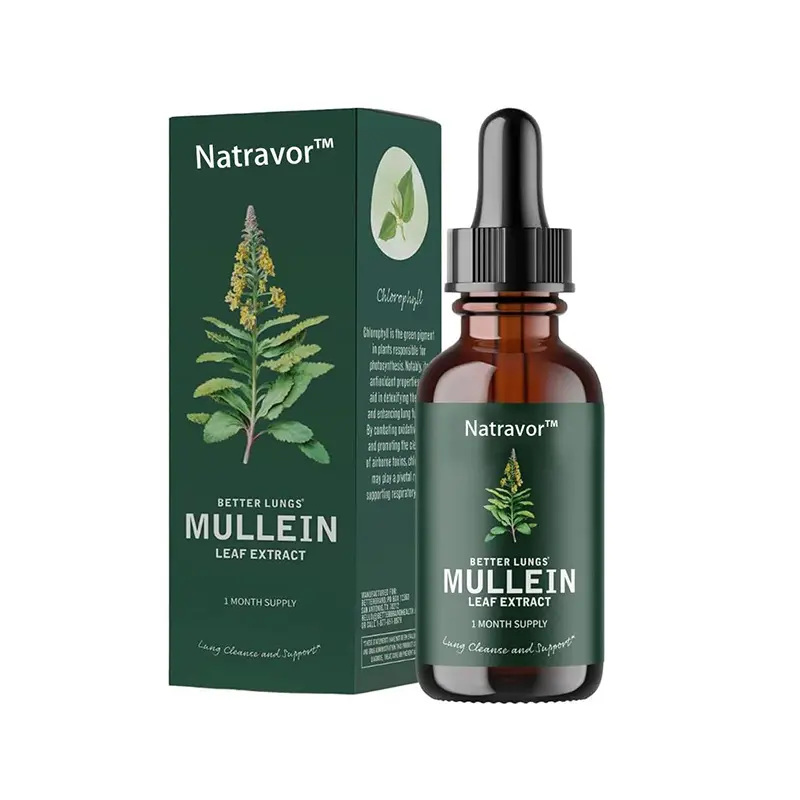 Mullein Drops | chlorophyll supplement | respiratory health immune support Healthcare Edible
