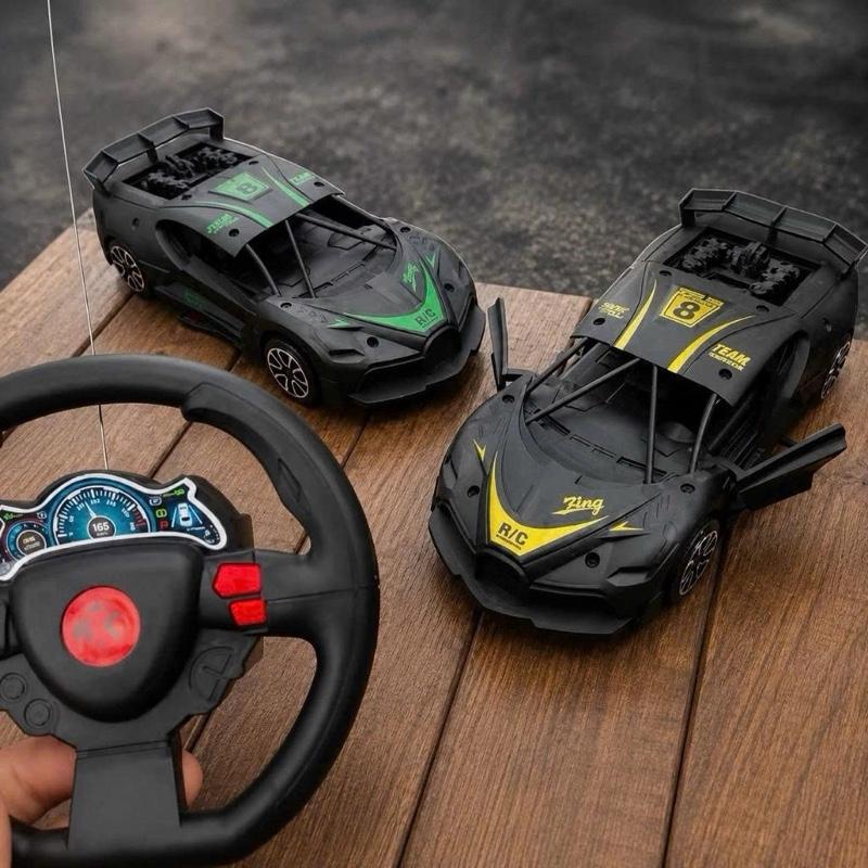 Xe Ô Tô Điều Khiển 2 chiều Từ Xa Mô Phỏng Tay Lái - Speed Car RC Cho Bé Trai