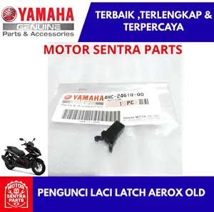 LATCH PENGUNCI LACI KUNCIAN KUNCI LOCK LACI BAGASI DEPAN PENGAIT LACI AEROX 155 ORI YGP 4HC-24618-00 AKSESORIS AEROX OLD