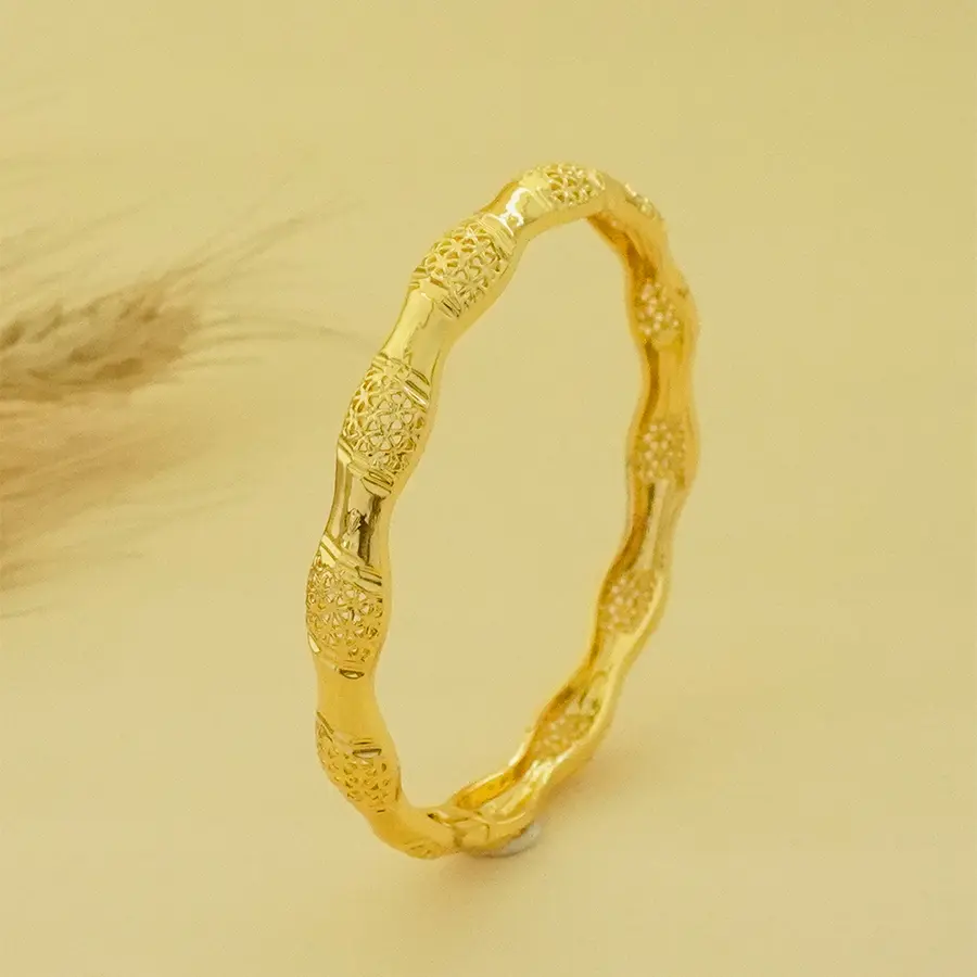 1Pcs Southeast Asian Women's Fashion Luxury Hollow Buckle Bracelet Bridal Party Wedding Jewelry Accessories