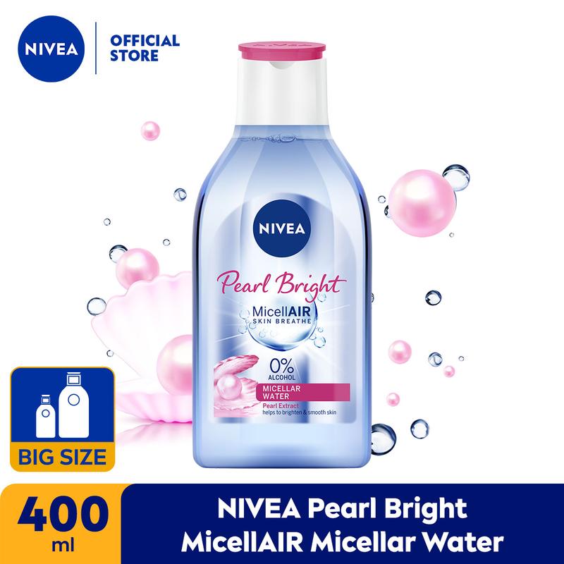 NIVEA Micellar Water MicellAir Pearl Bright 400ml 0