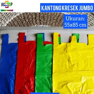 Kantong Plastik Kresek Hitam 55x85 cm( Tebal 0.3 micron) plastik kresek jumbo,Kantong kresek Besar