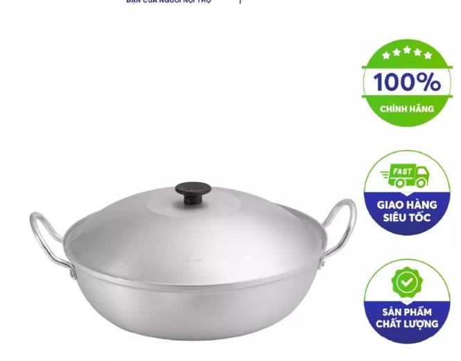  Kim Hằng - Chảo Lẩu 16cm - 26cm  KH.  _ Chống Rỉ Sét Anodizing Bền Đẹp Tiết Kiệm Thời Gian Dùng Trên Mọi Loại Bếp Chất Liệu Nhôm Tinh Chất JIS Nhật Bản Độ Bền Cao 