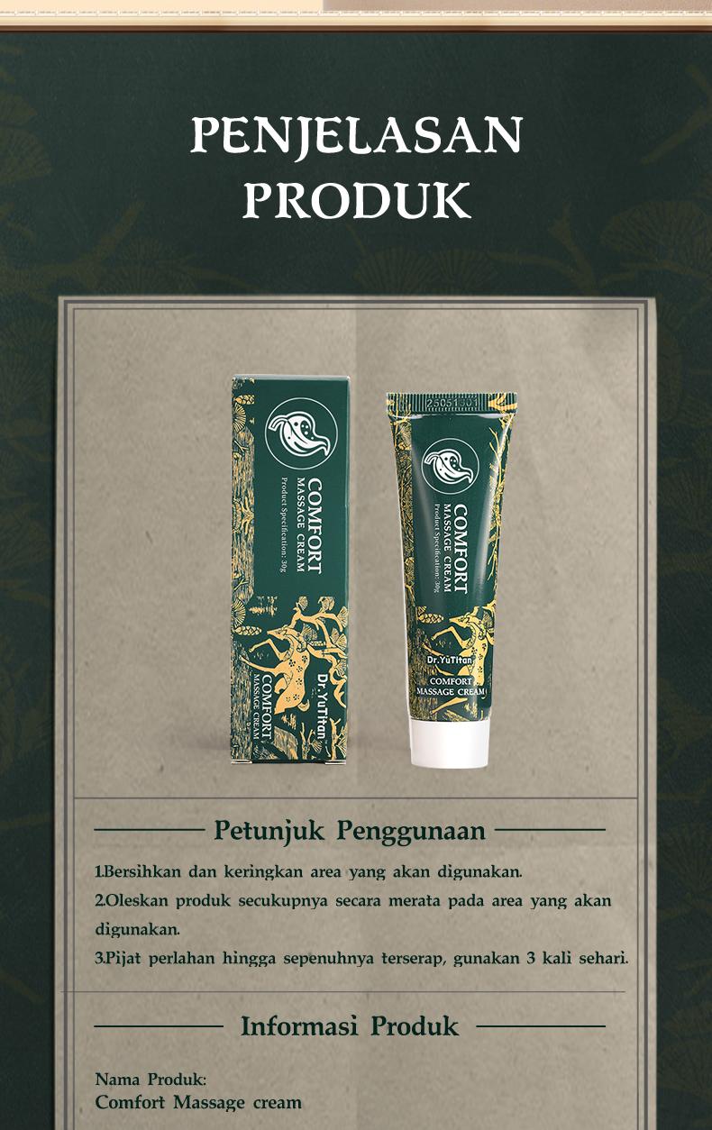 Dr.YuTitan Krim pijat perawatan tubuh
