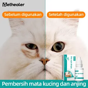 Pethealer Tetes Mata Kucing eye drops obat tetes mata luka infeksi iritasi merah gatal kucing