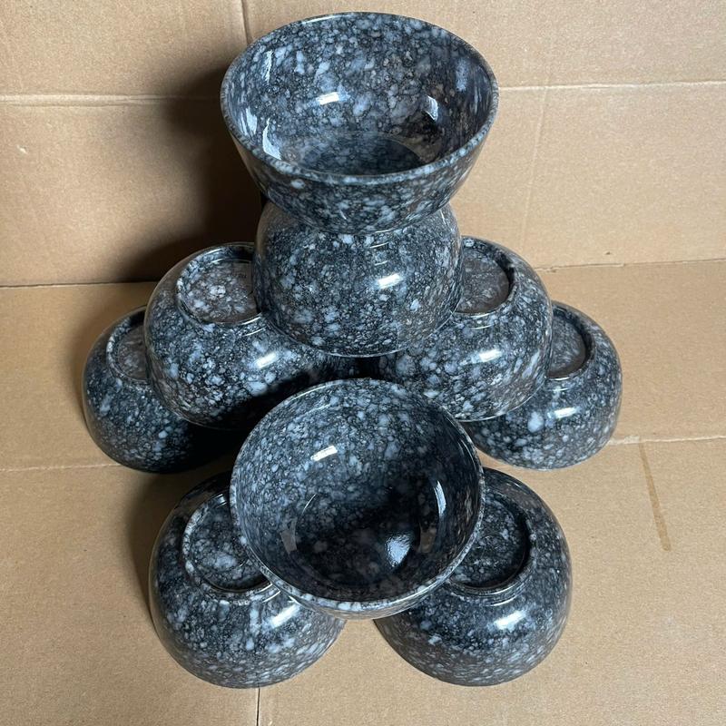  Combo 20 Chén 10 Chén Meca Giả Đá Hoa Cương Bát Ăn Cơm Chất Liệu Nhựa Cao Cấp Kích Thước Phù Hợp Cho Người Lớn Và Trẻ Em 