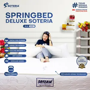 Kasur Spring Bed Matress Box Anti Nyeri 160x200 Garansi 10Thn SOTERIA