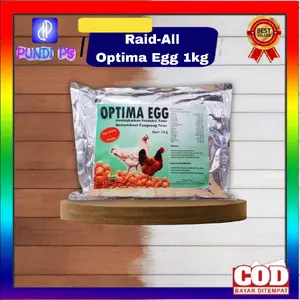 OPTIMA EGG Mineral Ayam 1 KG Raid All Meningkatkan Produksi Telur Memperkuat Cangkang Telur