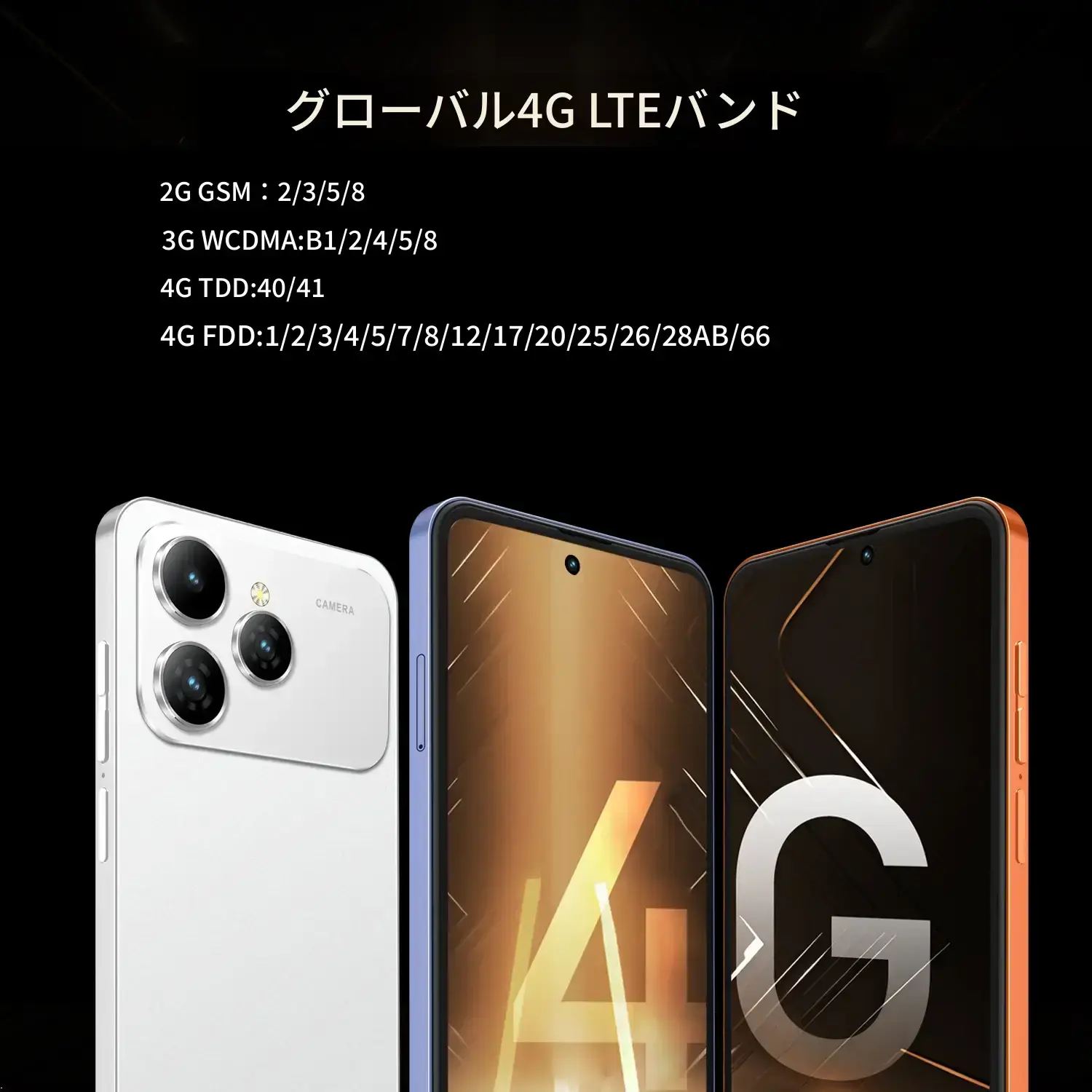 FUFFI M17 PRO 6.56インチ スマートフォン ホワイト 注目 FUFFi-M17 Pro スマートフォン、4+64GB ROM、6.56インチ