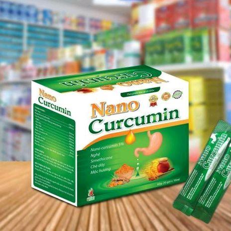 Nano curcumin ( trào ngược dạ dày, bao tử) nghệ 6