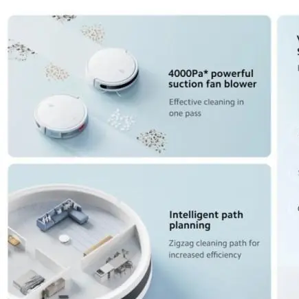 Xiaomi Mi Robot Vacuum Cleaner E10 / Mop 2 Lite - Penyedot Debu 1