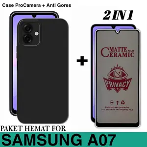 Soft Case For Samsung A07 Free Anti Gores Anti Spy