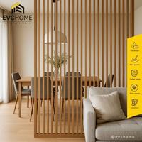 Gambar EVCHOME Partisi WPC Kisi Kisi WPC Sekat Dinding WPC Wallpanel Minimalis Anti Rayap Anti Lembab Mewah Ringan 290cm Oak Mahogany Dark Brown - Oak Brown 5x10x290, Standar dari EVCHOME Kota Administrasi Jakarta Timur 3 Tokopedia