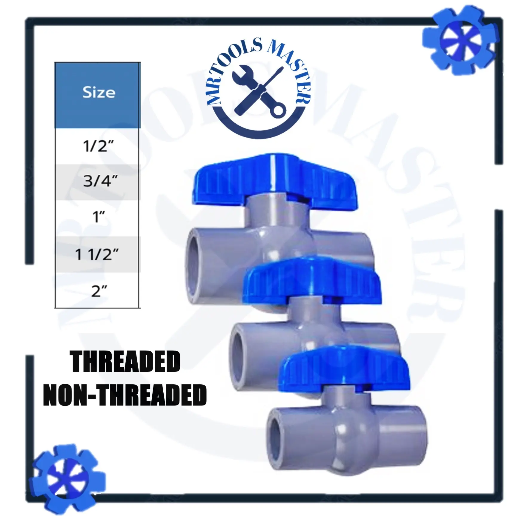PVC Ball Valves Socket Ball Valve