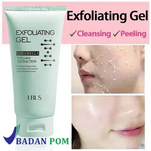 Exfoliating Gel Centella Asiatica Peeling Gel Facial Glowing Blackhead Cleaner Body Exfoliating Whitening Gel 50gr