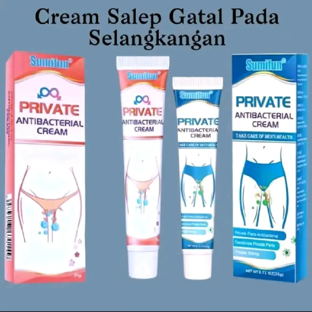 Cream Private Anti Bacterial SUMIFUN Mampu Atasi Gatal Gatal Eksim Jamur Di Area Selangkangan Kewanitaan Ketiak Dan Badan