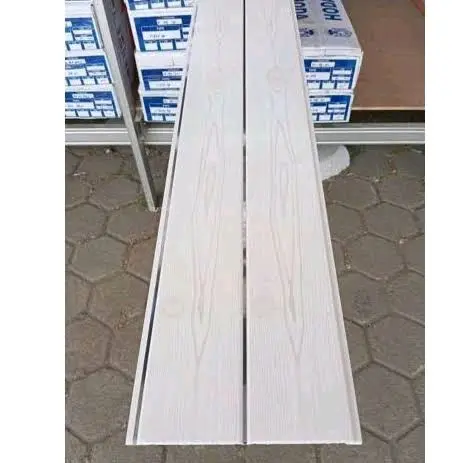 Plafon PVC Putih serat kayu Glossy S612ns