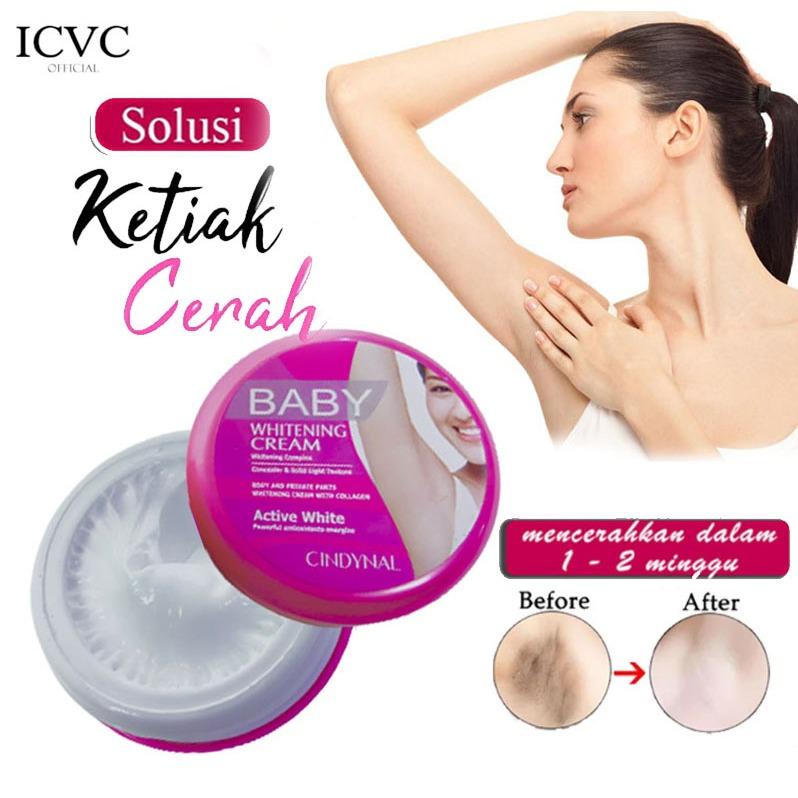 [NEW] Cindynal Baby Whitening Krim - Cream Pemutih Badan  Ketiak  Leher Pantat dan Selangkangan 0