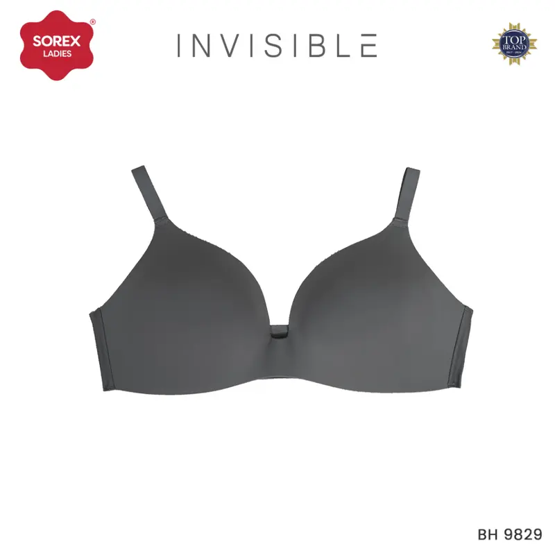SOREX - Bra Tanpa Kawat Busa Kait 3 Setara Cup C Cup 3/4 Seamless Bra Harian BH 9829 1